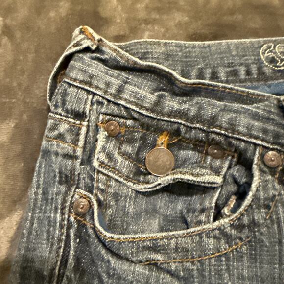 Refuge Jeans-Womens Bootcut Flare Stretch-Blue Medium Wash-Size 13S - Picture 6 of 16